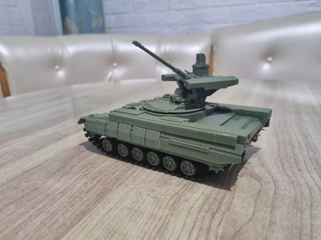 RUSSIAN TANK SUPPORT FIGHTING VEHICLE BMPT-TERMINATOR 3D print model_0