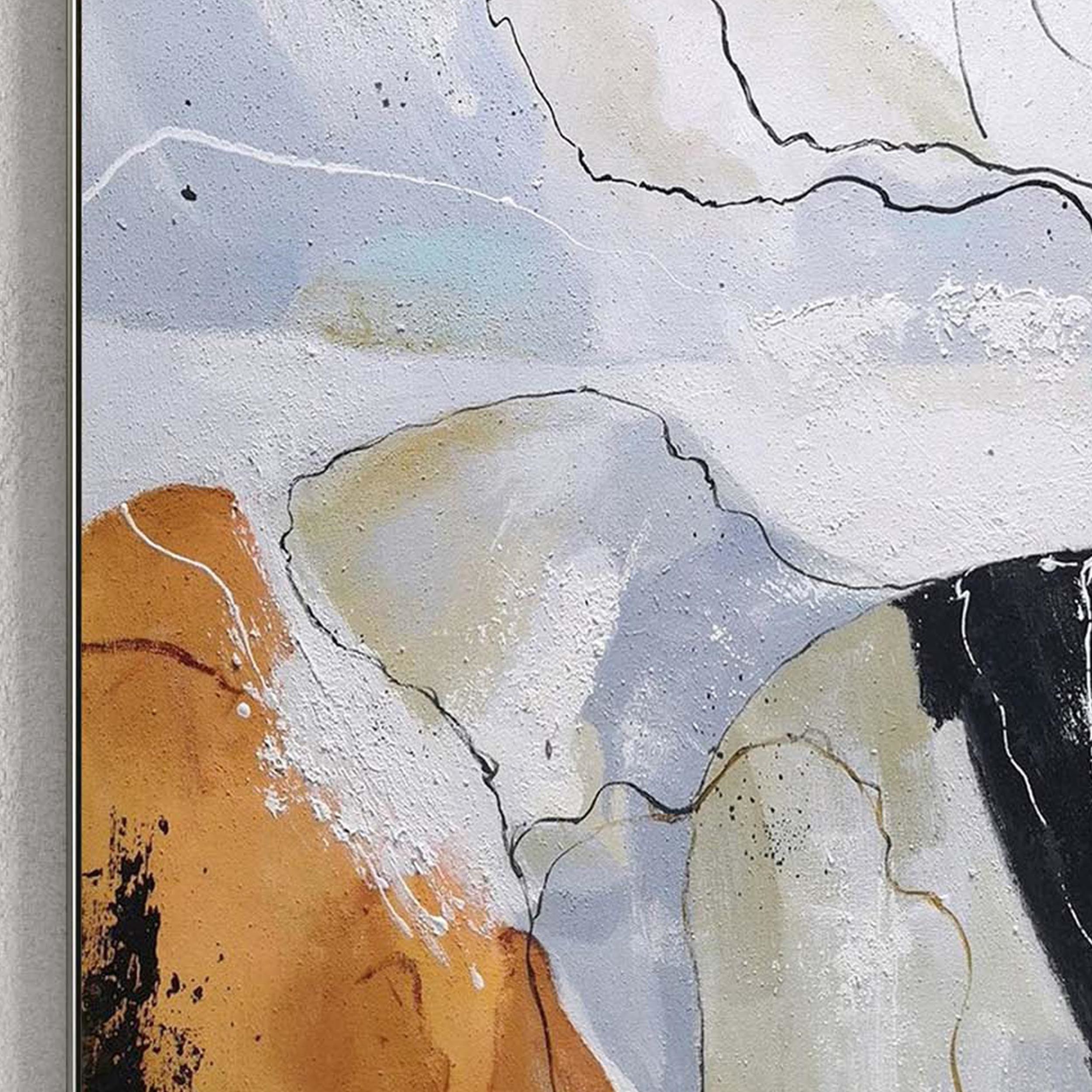 Plaster Two Photo Frame 146 Low-poly 3D model_2