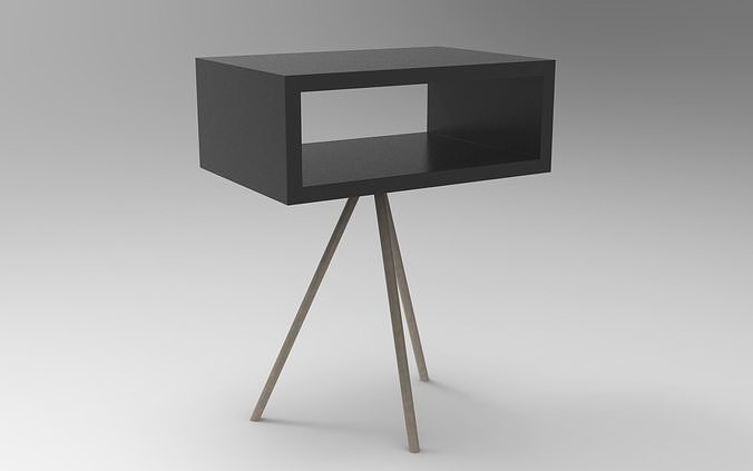 Zoya Side Table Low-poly 3D model