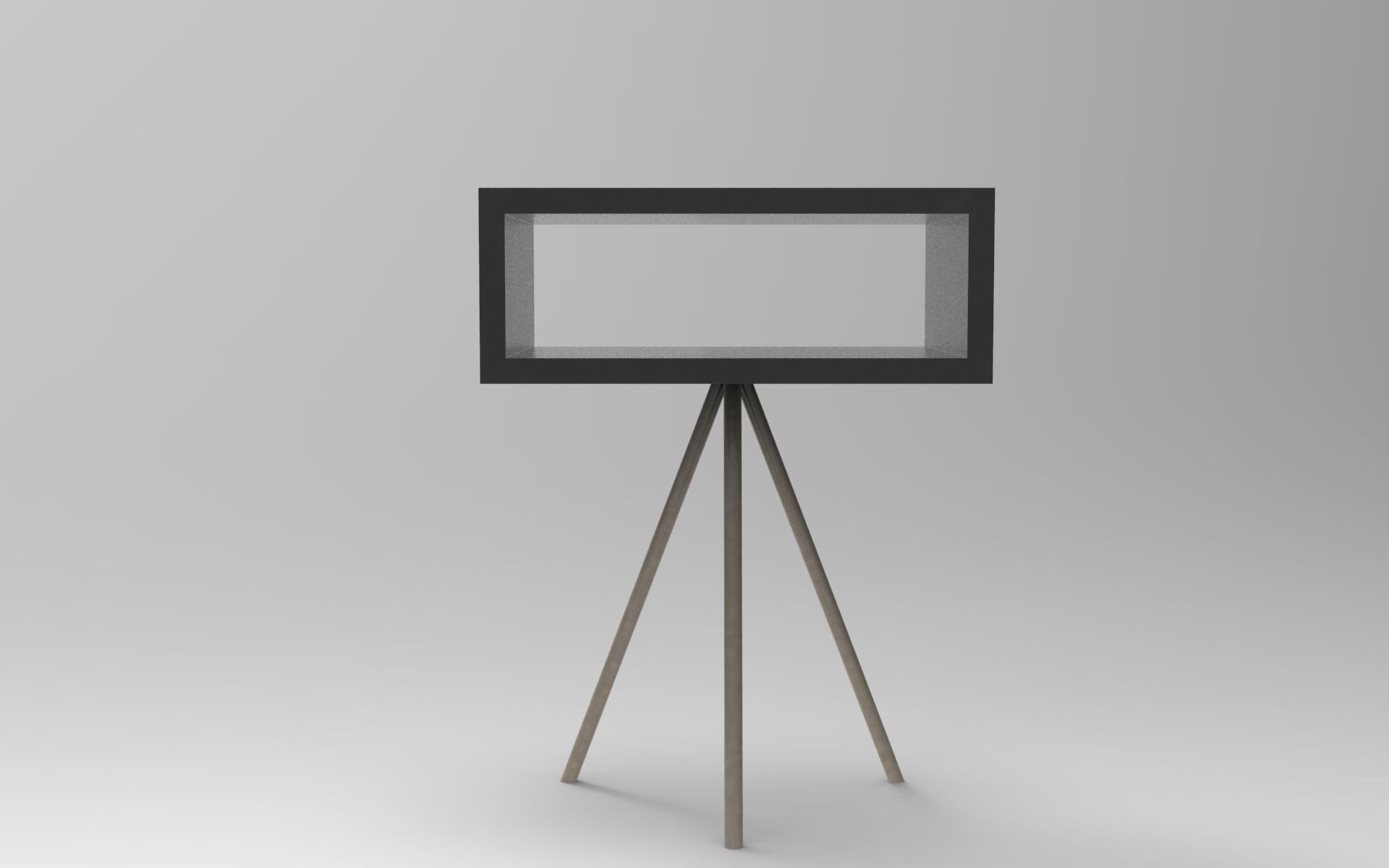 Zoya Side Table Low-poly 3D model_4