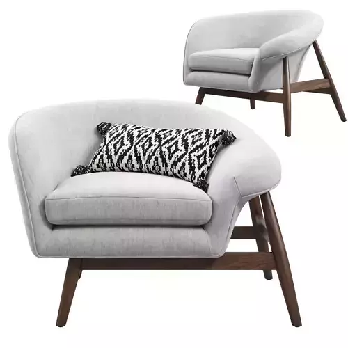Joybird Louie Chair 3D model