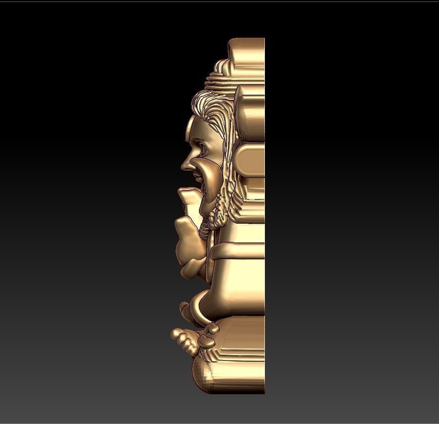 LORD SIVA PENDENT 3D print model_2