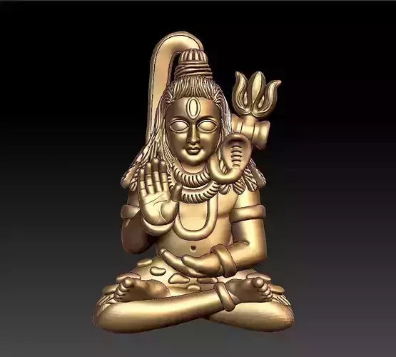 LORD SIVA PENDENT 3D print model