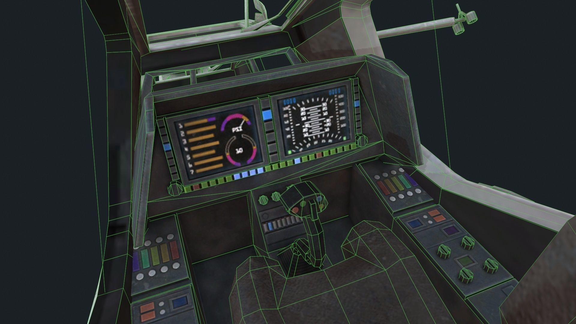 CAIC WZ-10 Low-poly 3D model_7