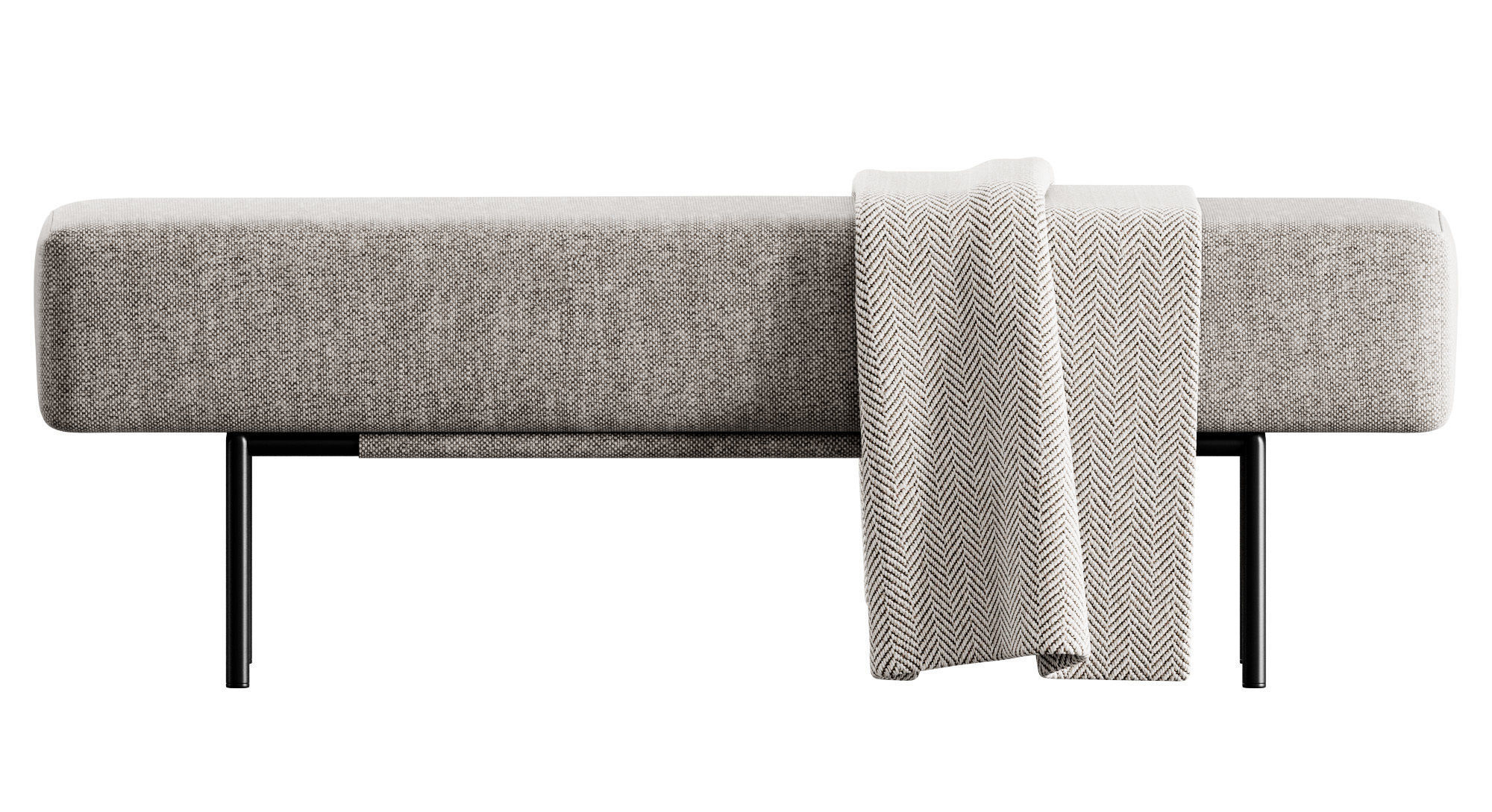 Bench by Bouclair 3D model_10