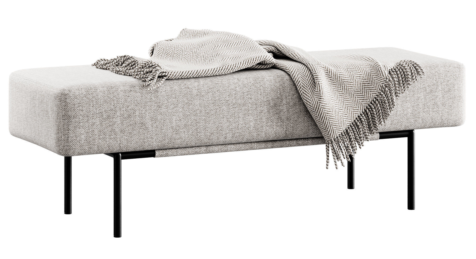 Bench by Bouclair 3D model_13