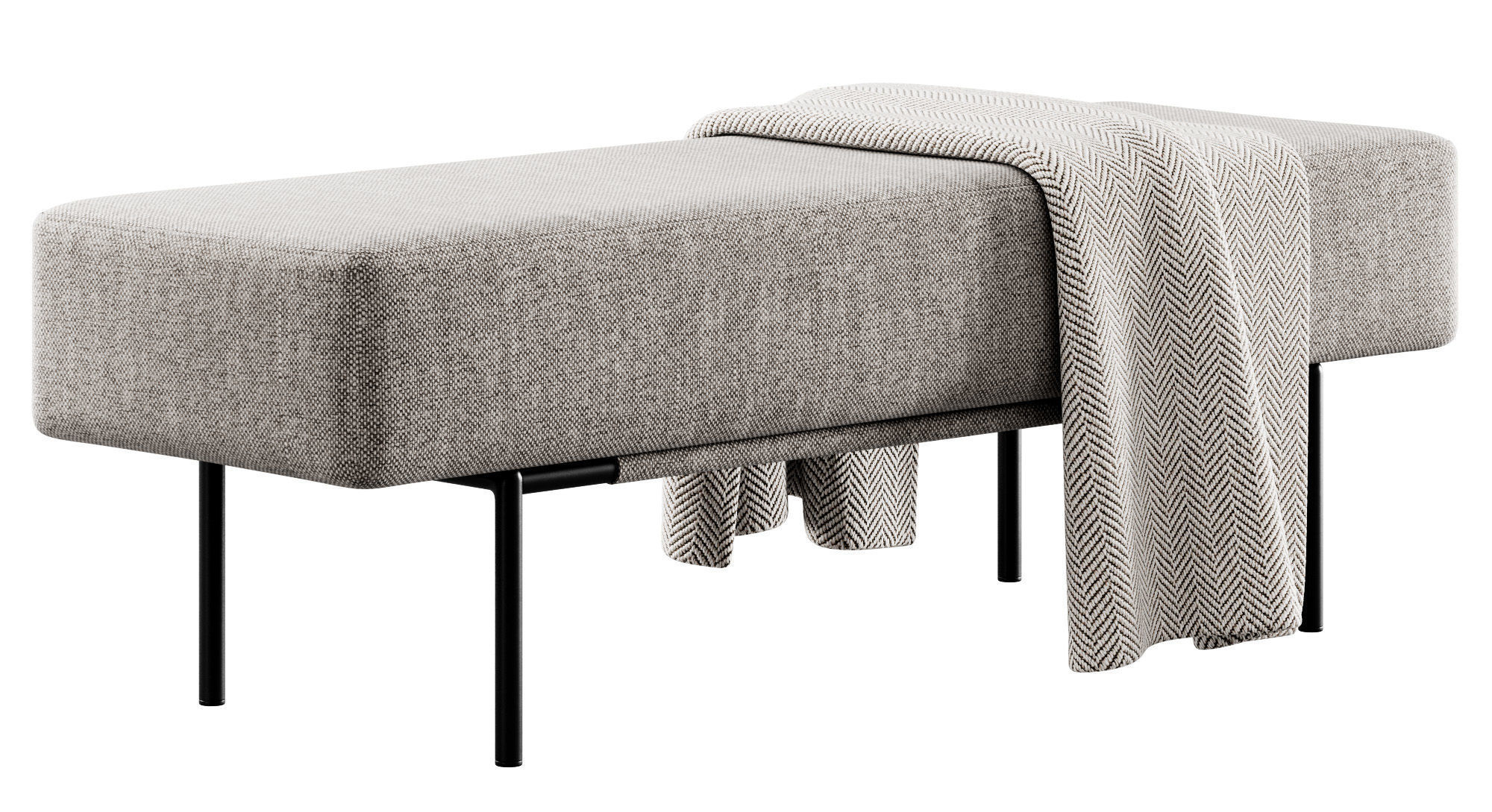 Bench by Bouclair 3D model_12