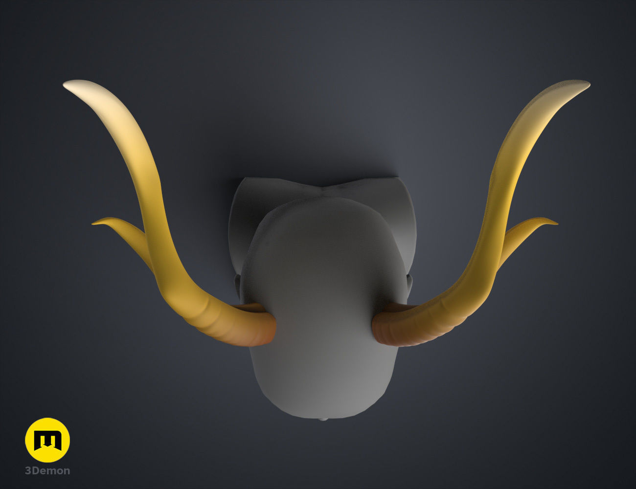 Zhonglis Horns - Genshin Impact 3D print model_20