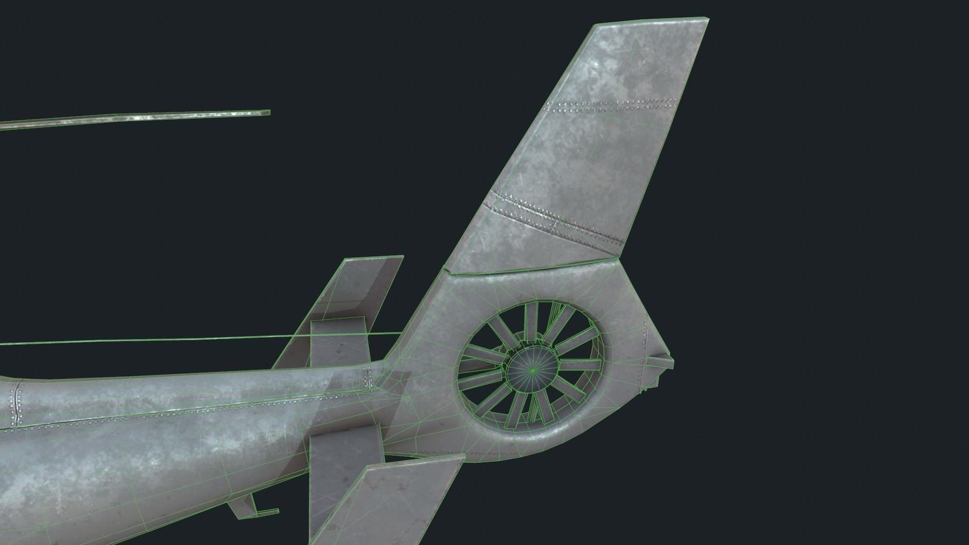 Harbin Z-9 Low-poly 3D model_10