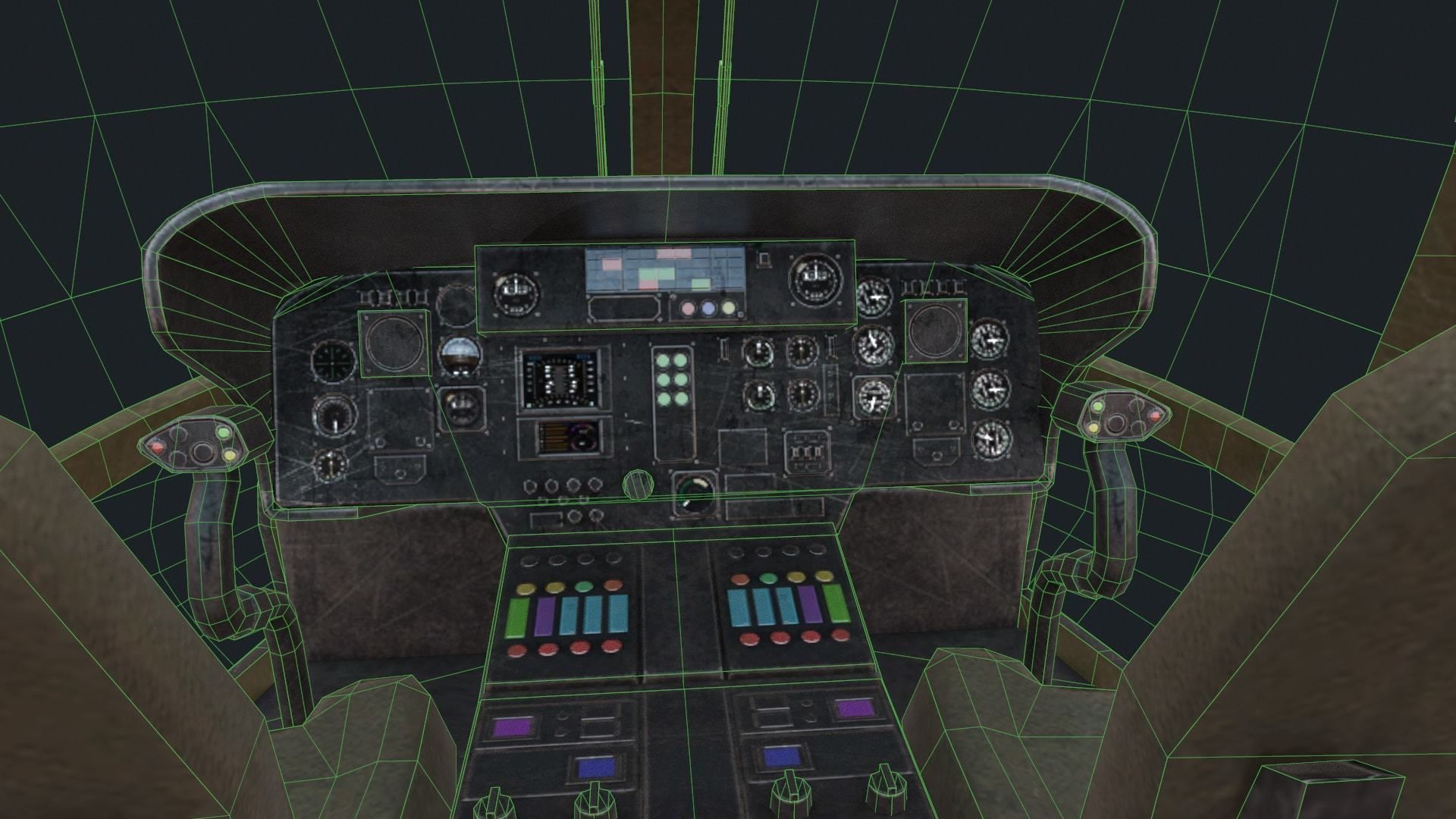 Harbin Z-9 Low-poly 3D model_6