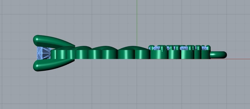 heart pendant 3D print model_9