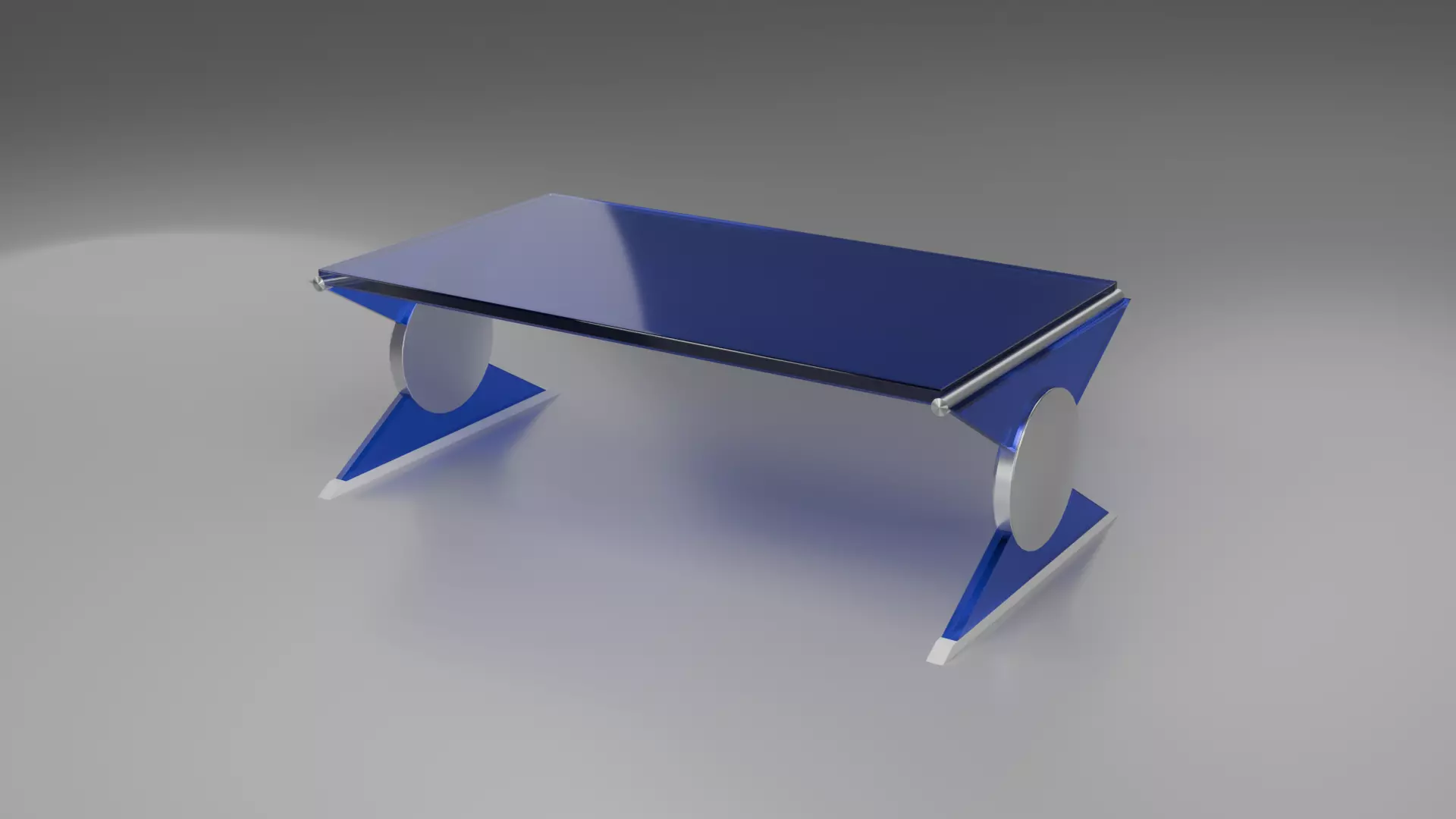 Folding Table 3D model_0