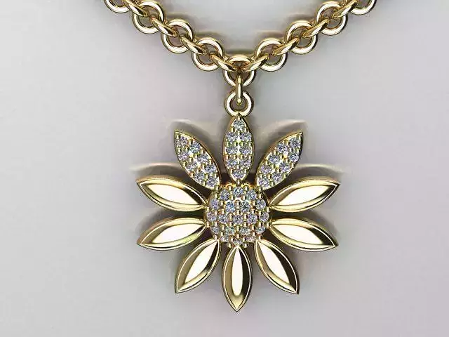 flower pendant