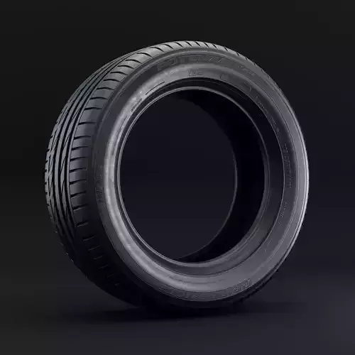 Bridgestone Potenza S001 Detailed 3D Model
