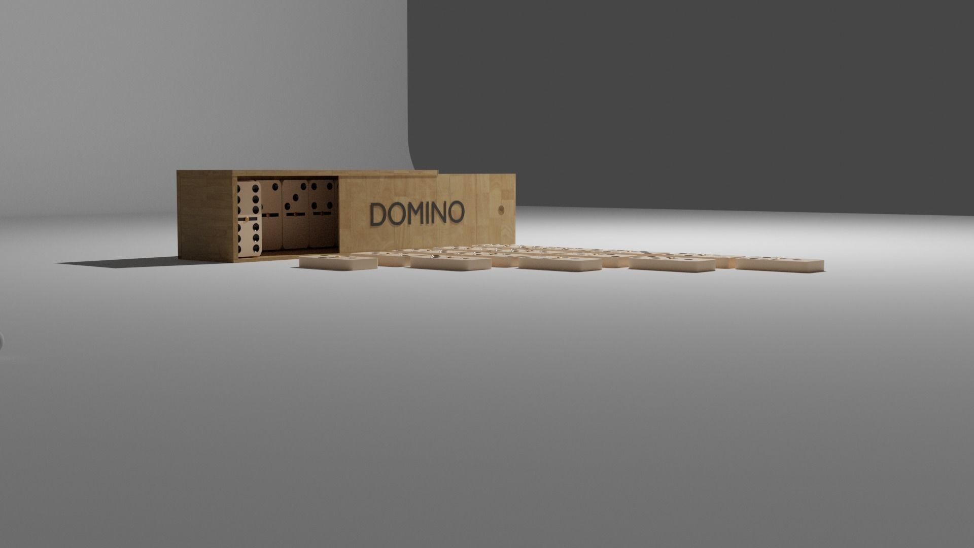 Full Domino Kit 3D model_2
