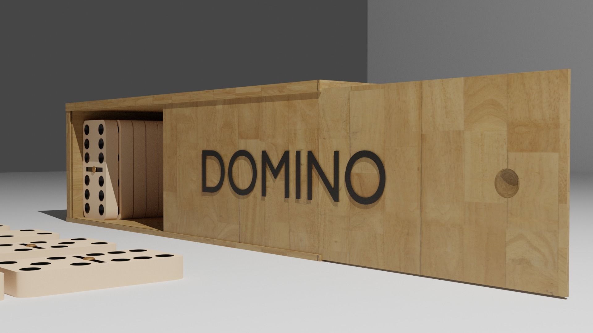 Full Domino Kit 3D model_4
