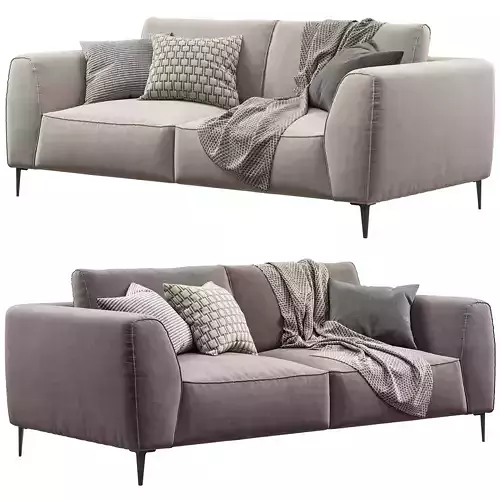 Chateau dAx - Dudy 2-seat fabric sofa