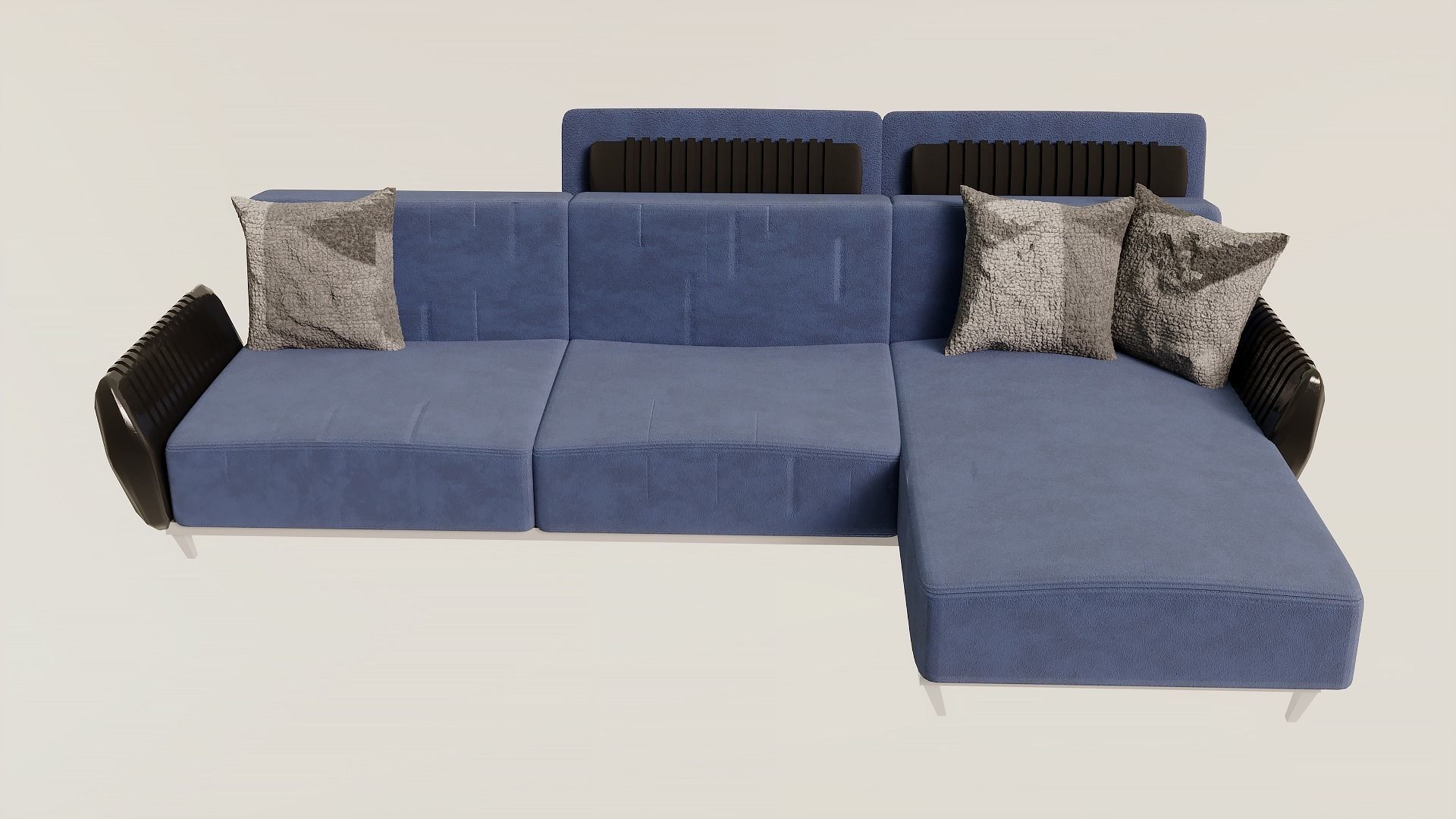 Sofa settee also called sofa 3D model_4