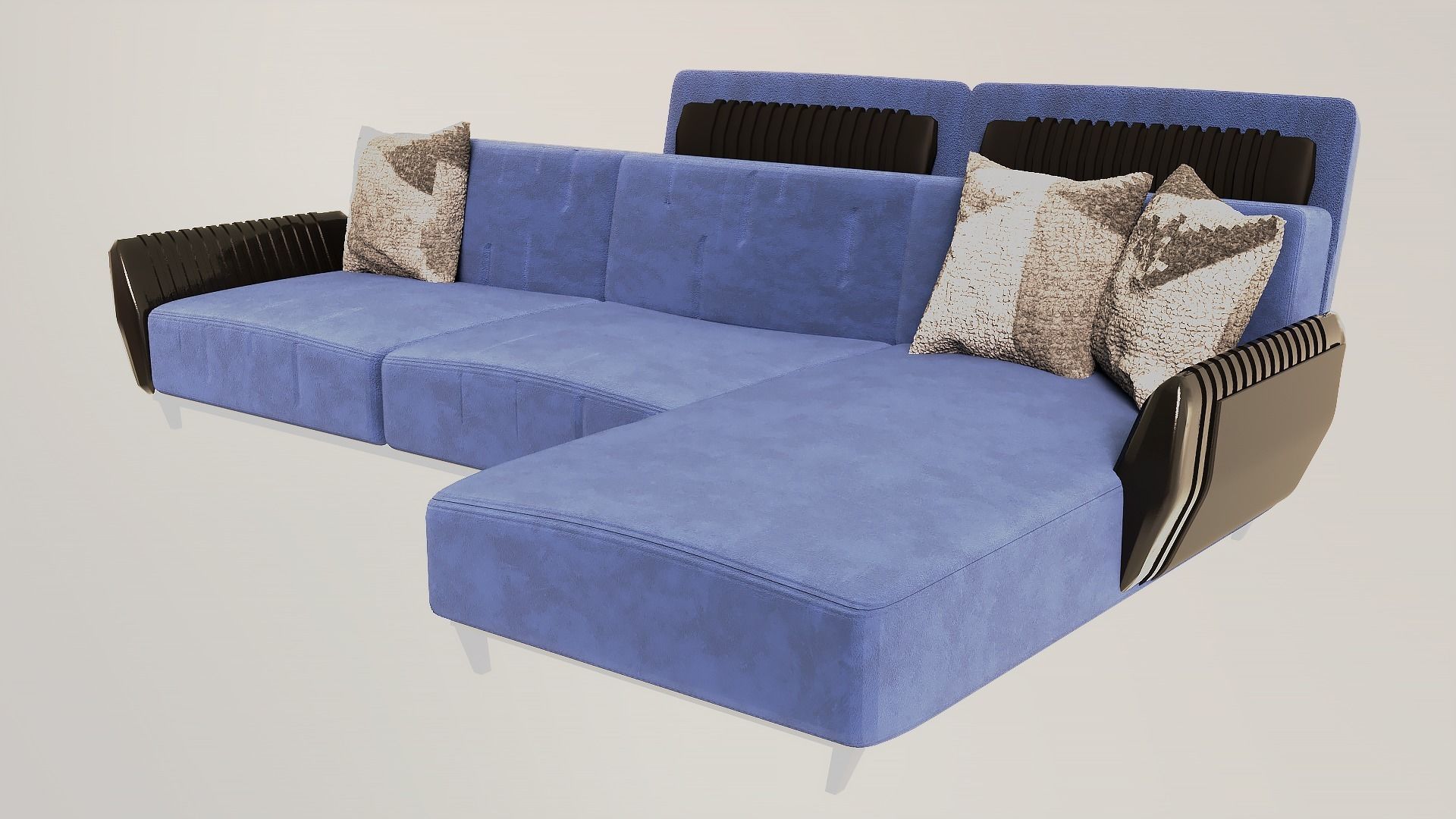 Sofa settee also called sofa 3D model_2