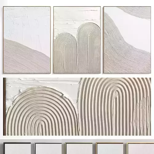 Abstract Painting Set of 3 pieces - No 15