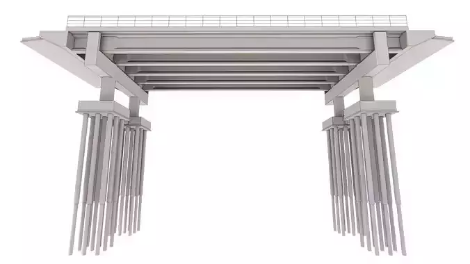 Ponte em concreto armado