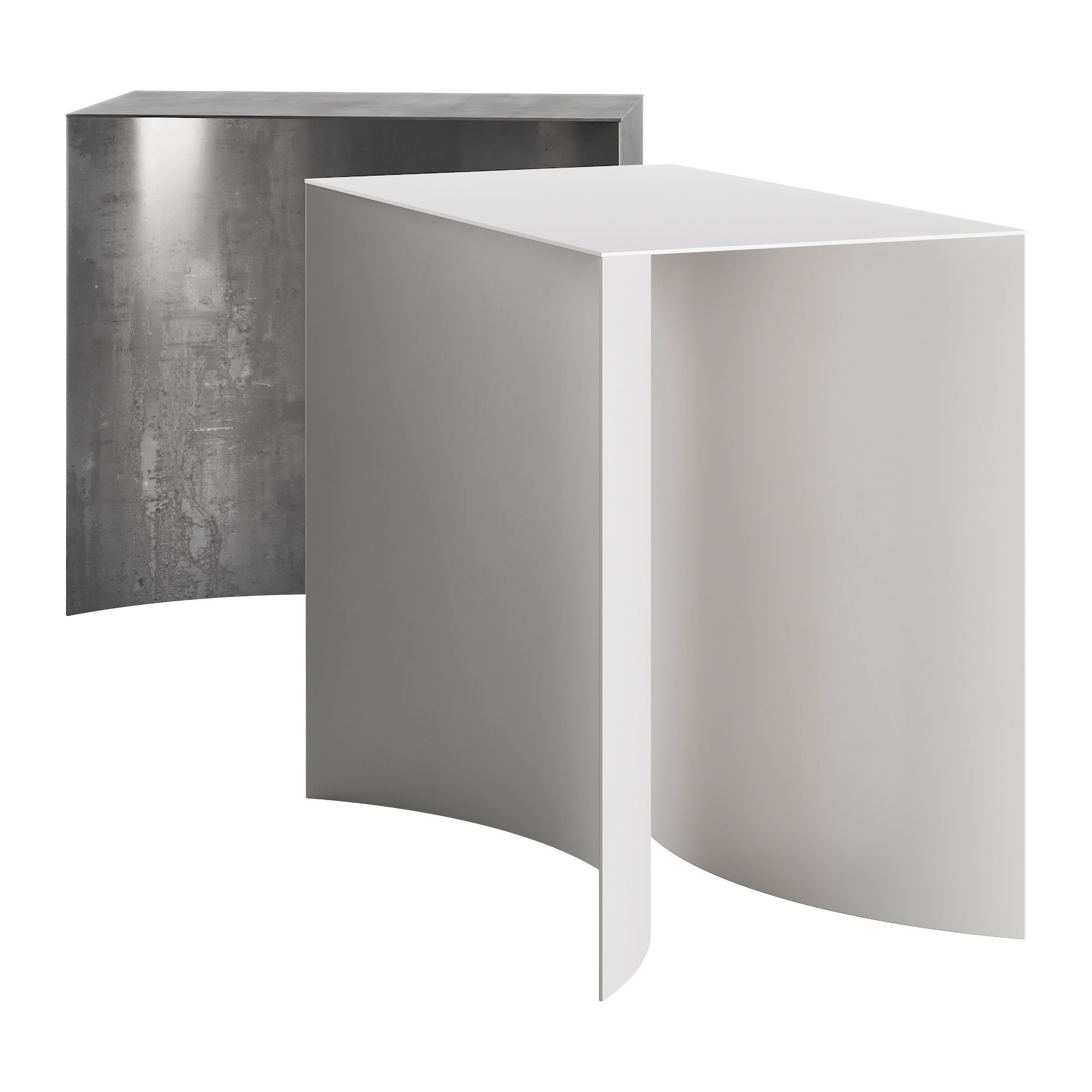 121 Void stool small table by Desalto 3D model_3