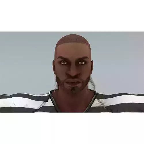 laos Black Athletic Male