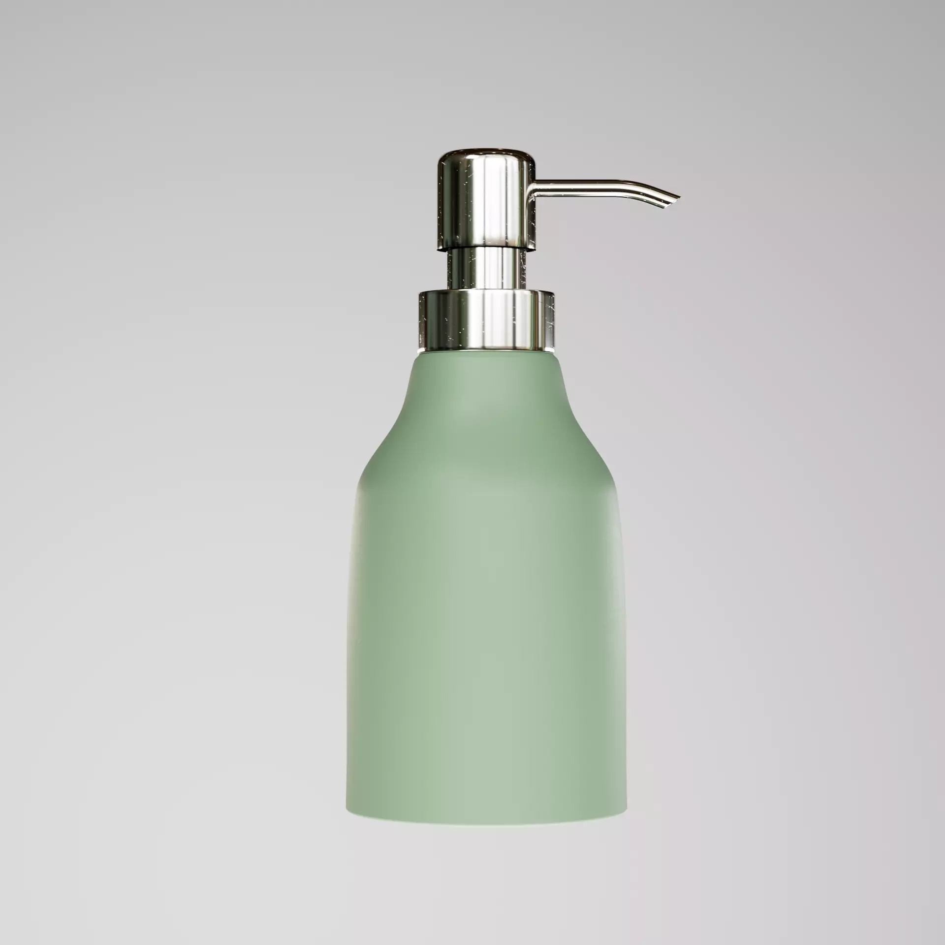 Soap Dispenser Low-poly 3D model_0