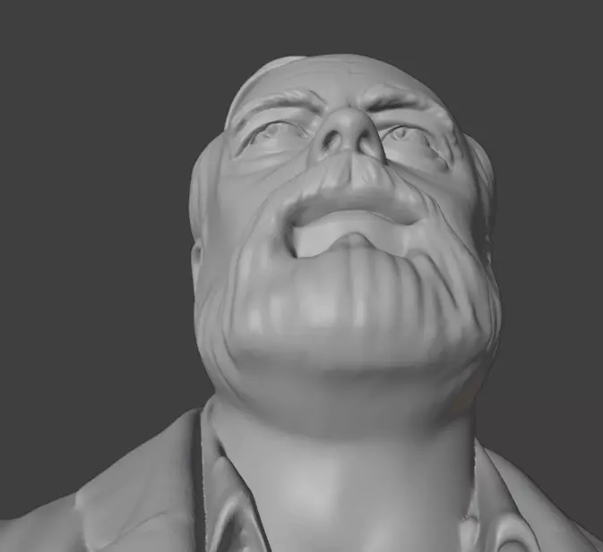 Philip Kindred Dick 3D print model_16