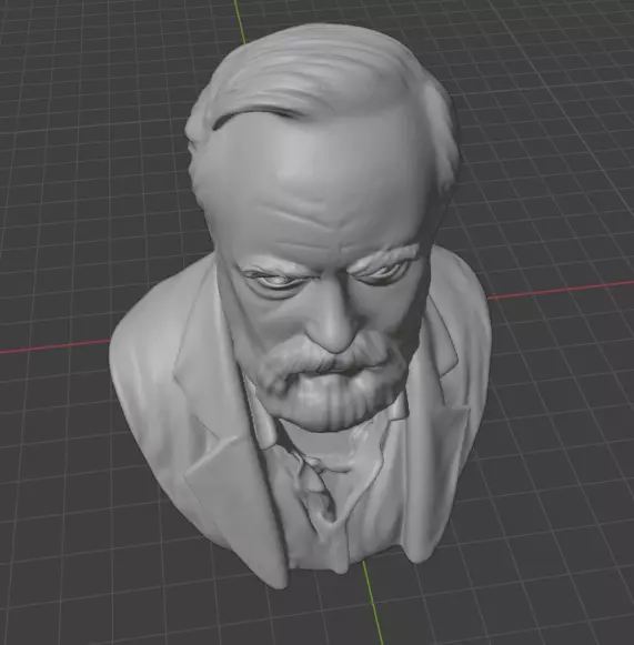Philip Kindred Dick 3D print model_23