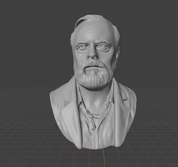 Philip Kindred Dick 3D print model_5