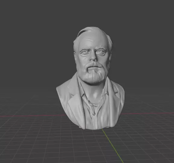Philip Kindred Dick 3D print model_1