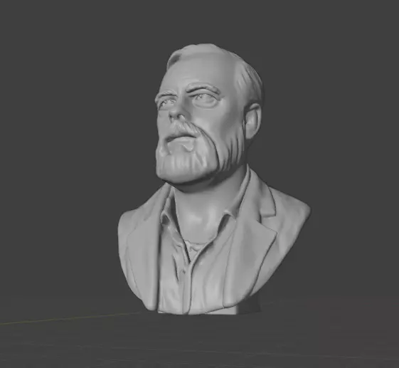 Philip Kindred Dick 3D print model_14