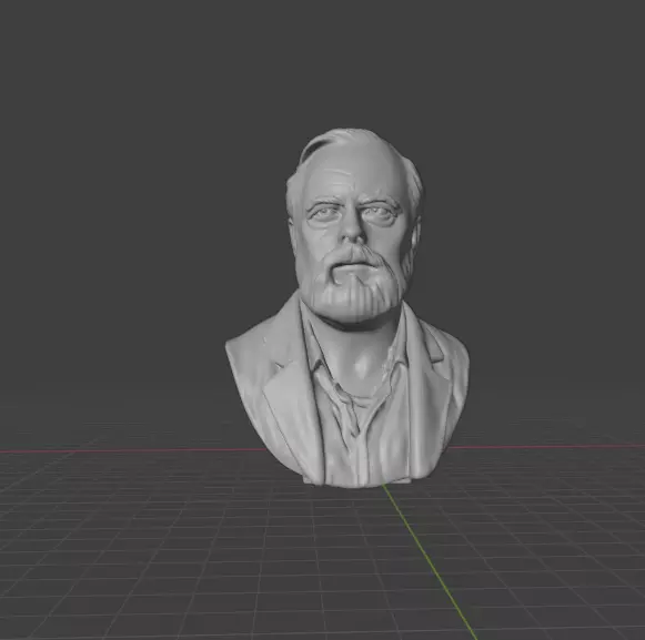 Philip Kindred Dick 3D print model_15
