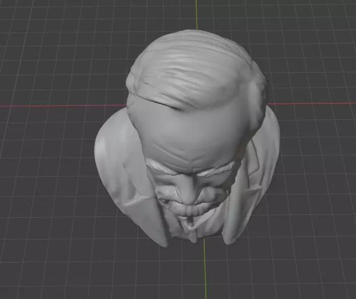 Philip Kindred Dick 3D print model_20
