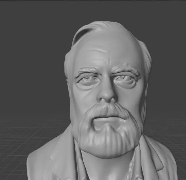 Philip Kindred Dick 3D print model_21