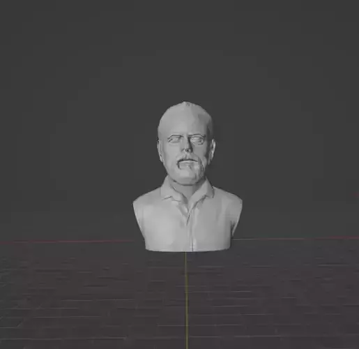 Philip Kindred Dick 3D print model