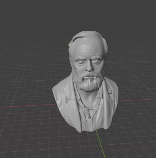 Philip Kindred Dick 3D print model_2