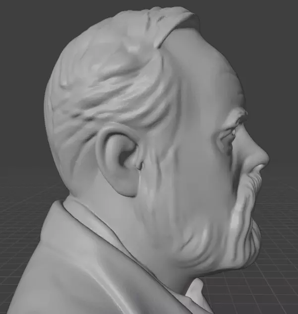 Philip Kindred Dick 3D print model_22