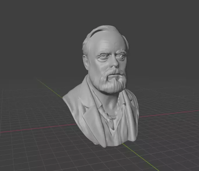 Philip Kindred Dick 3D print model_3