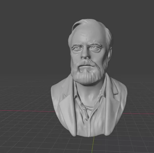 Philip Kindred Dick 3D print model_17