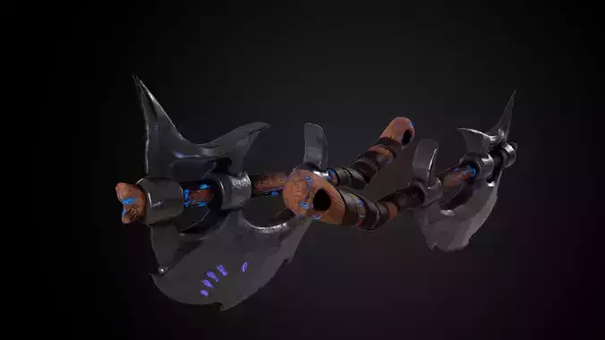 stylized axe 