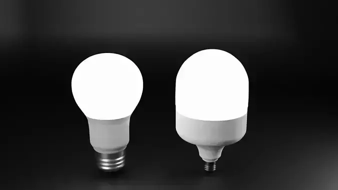 Two types of Led Bulbs 