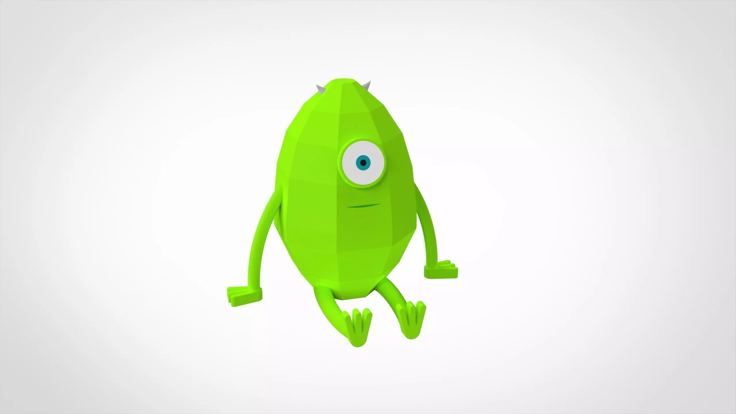 Mike Wasowski Easter Box 3D print model