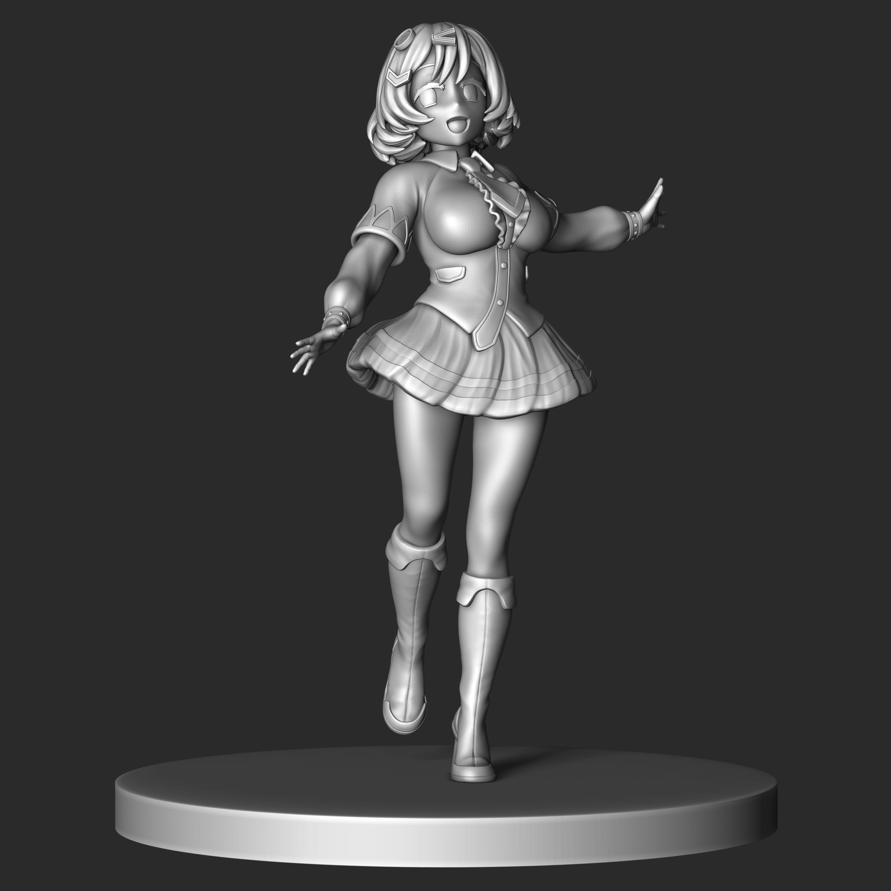 ESHUNE from the anime Futoku no Guild 3D print model_2