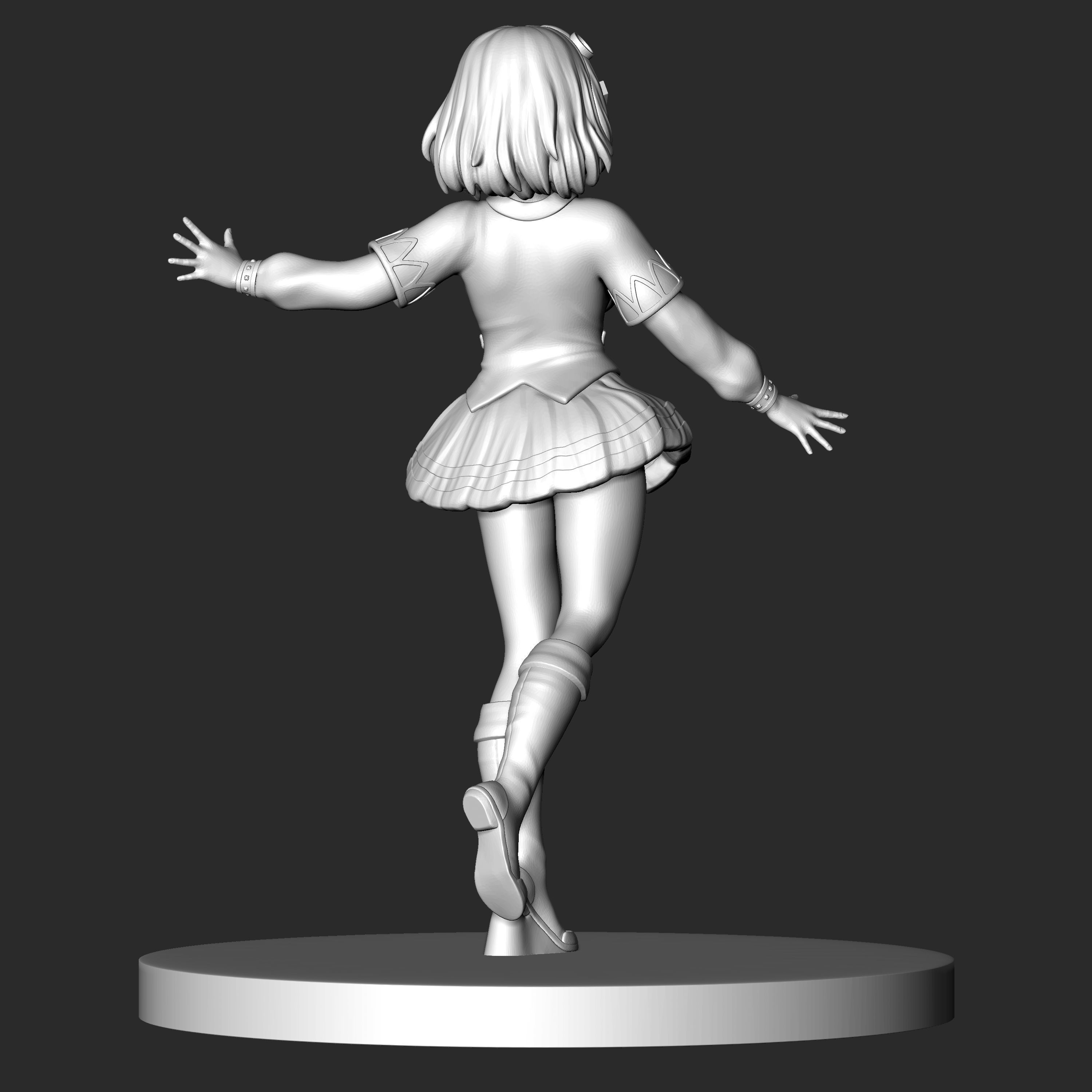 ESHUNE from the anime Futoku no Guild 3D print model_13