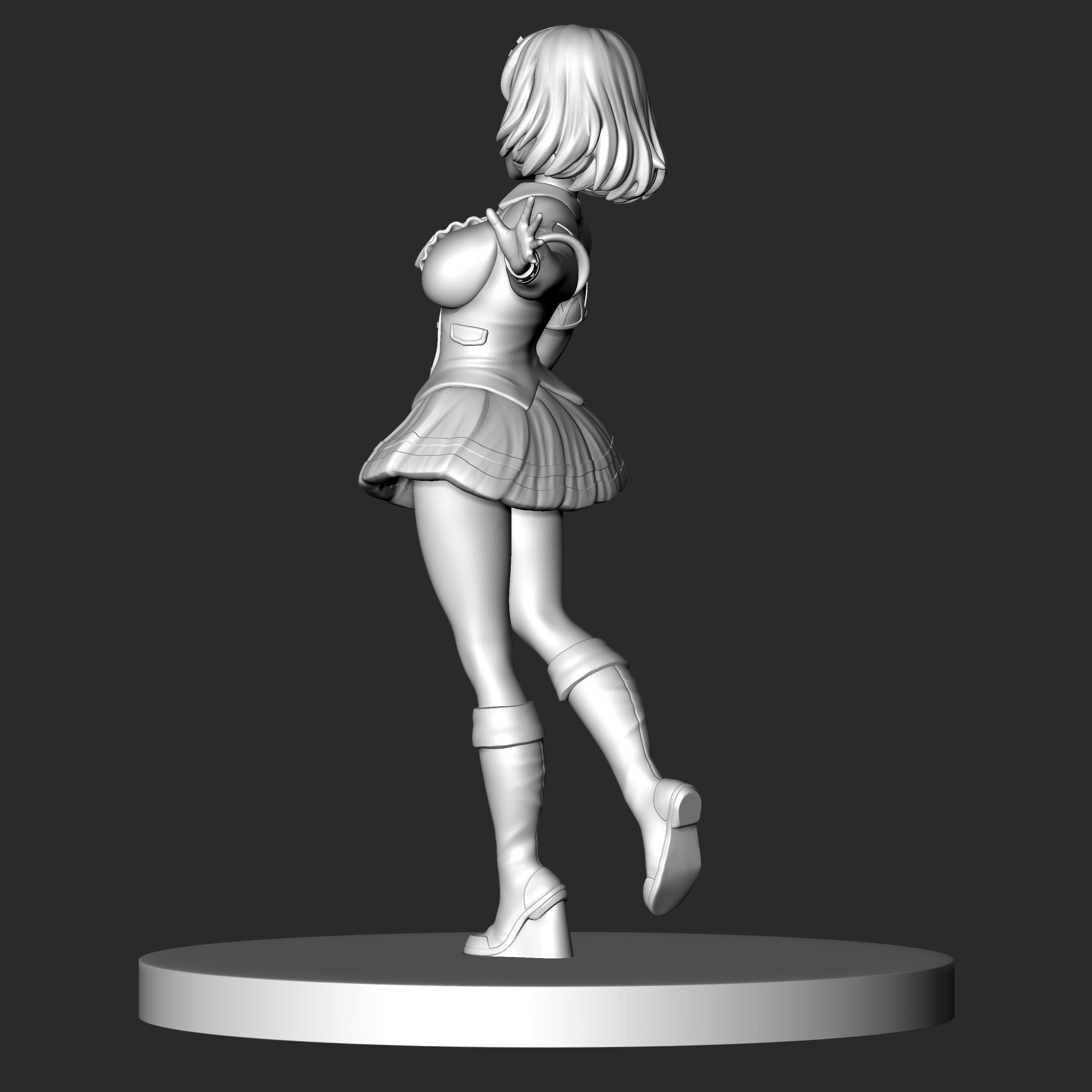 ESHUNE from the anime Futoku no Guild 3D print model_11