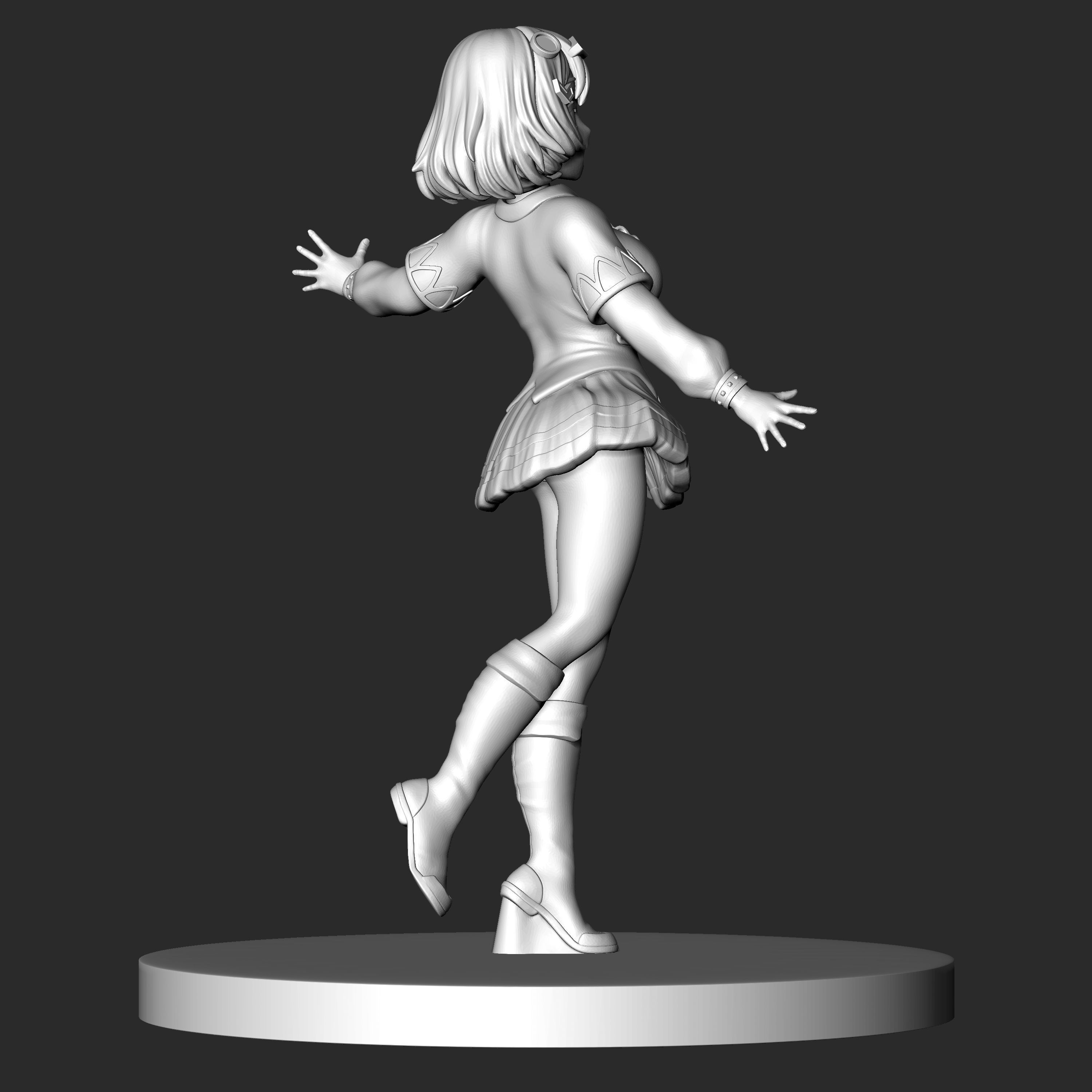 ESHUNE from the anime Futoku no Guild 3D print model_14