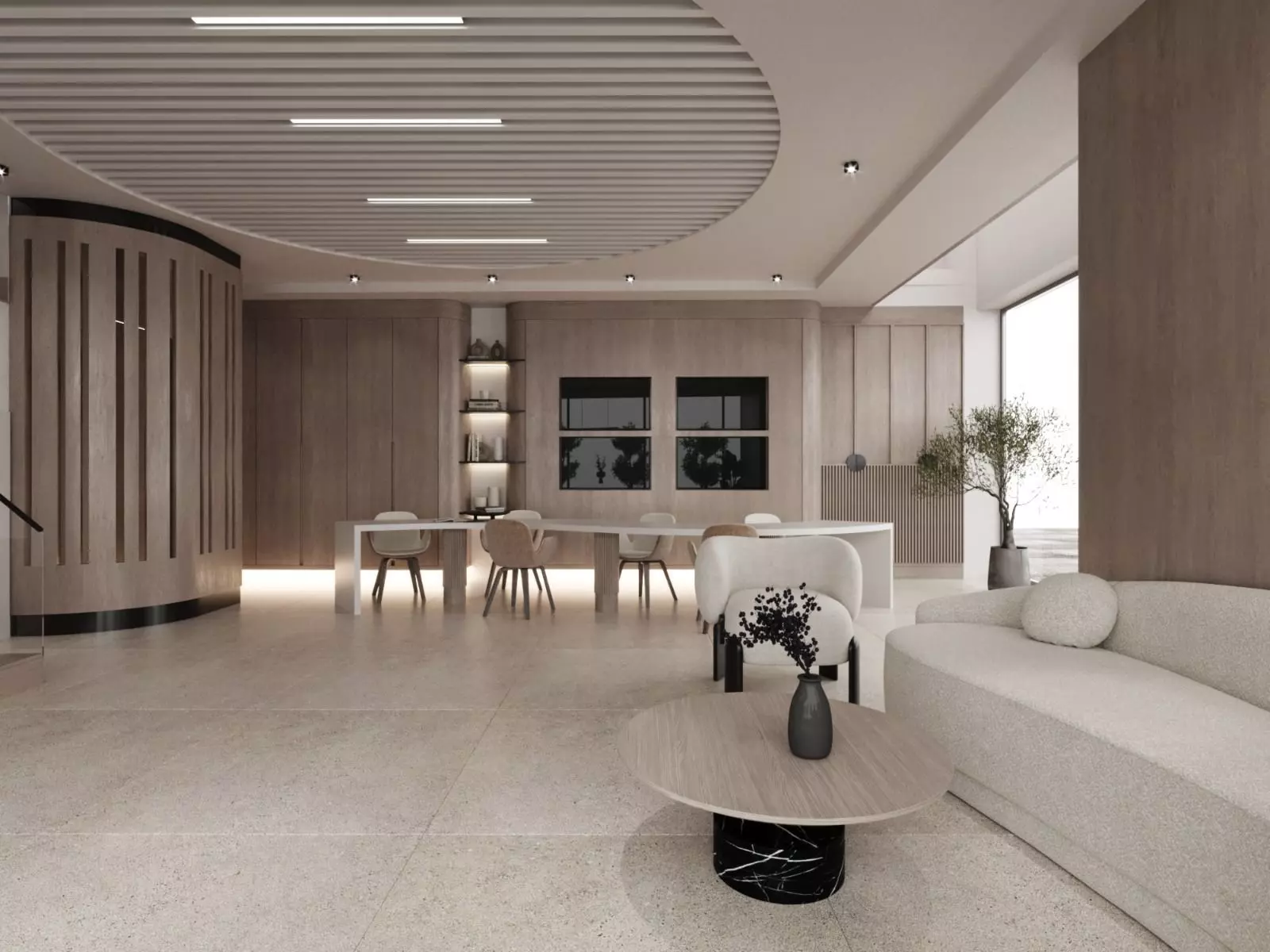 Real Estate Office Designed by FGM Low-poly 3D model
