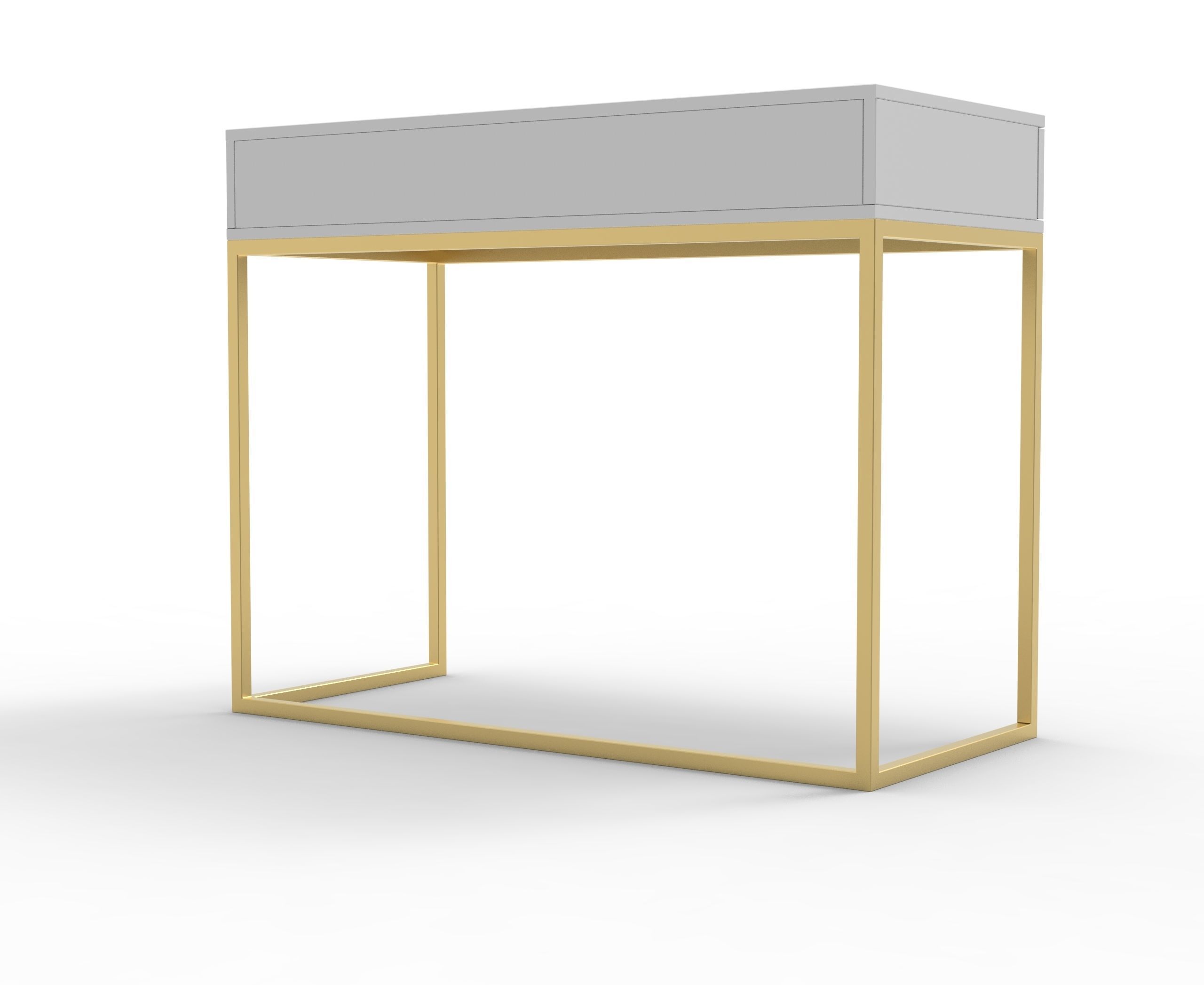 Console table PCF-004-001 Free 3D model_4